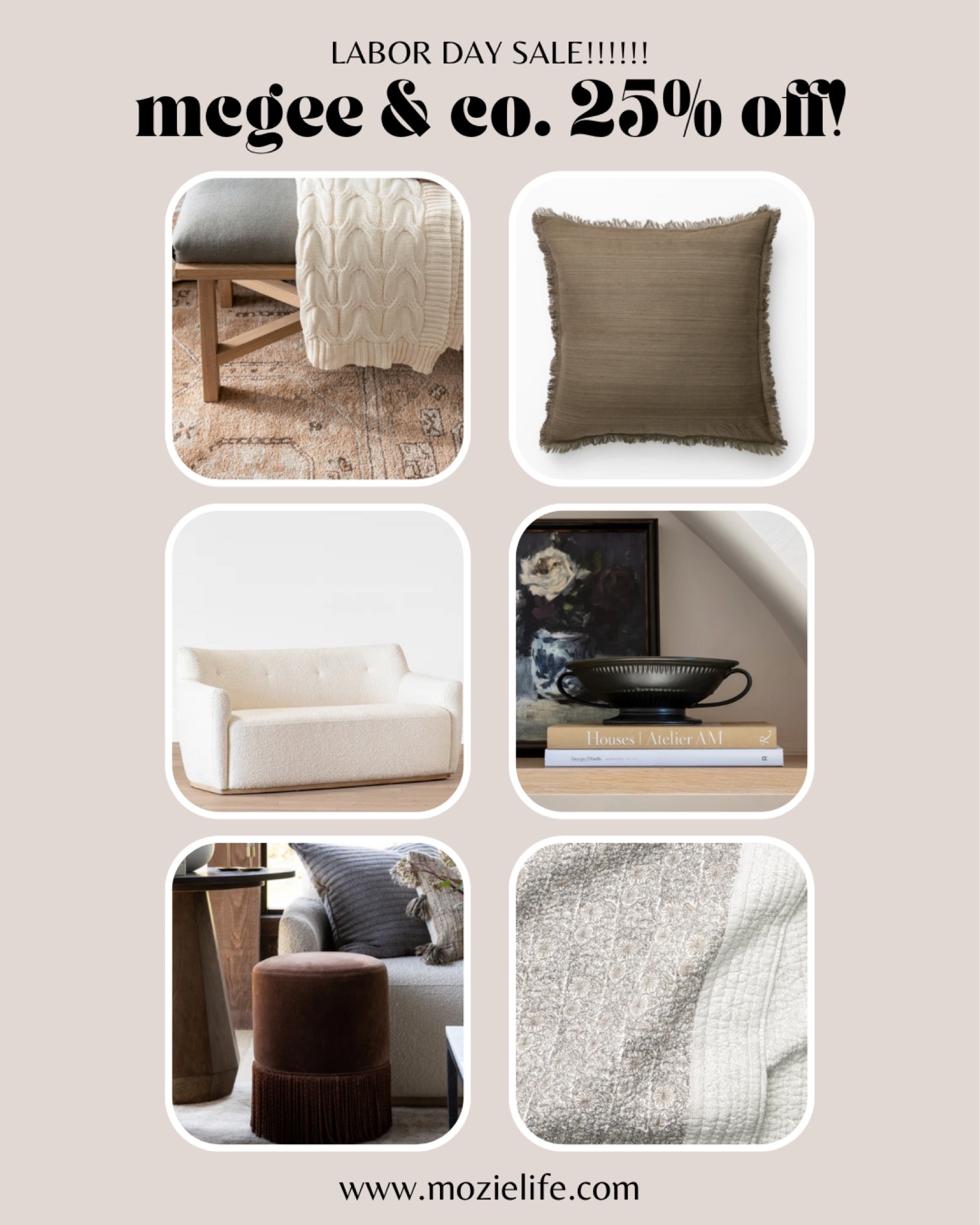McGee & Co. Labor Day 25% Off Sale!!!

#LTKSale #LTKhome