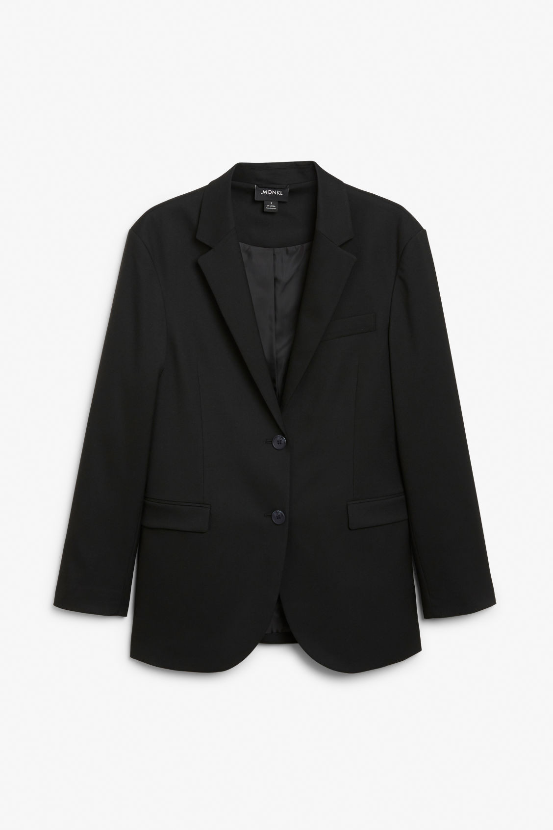 Oversized blazer - Black | Monki