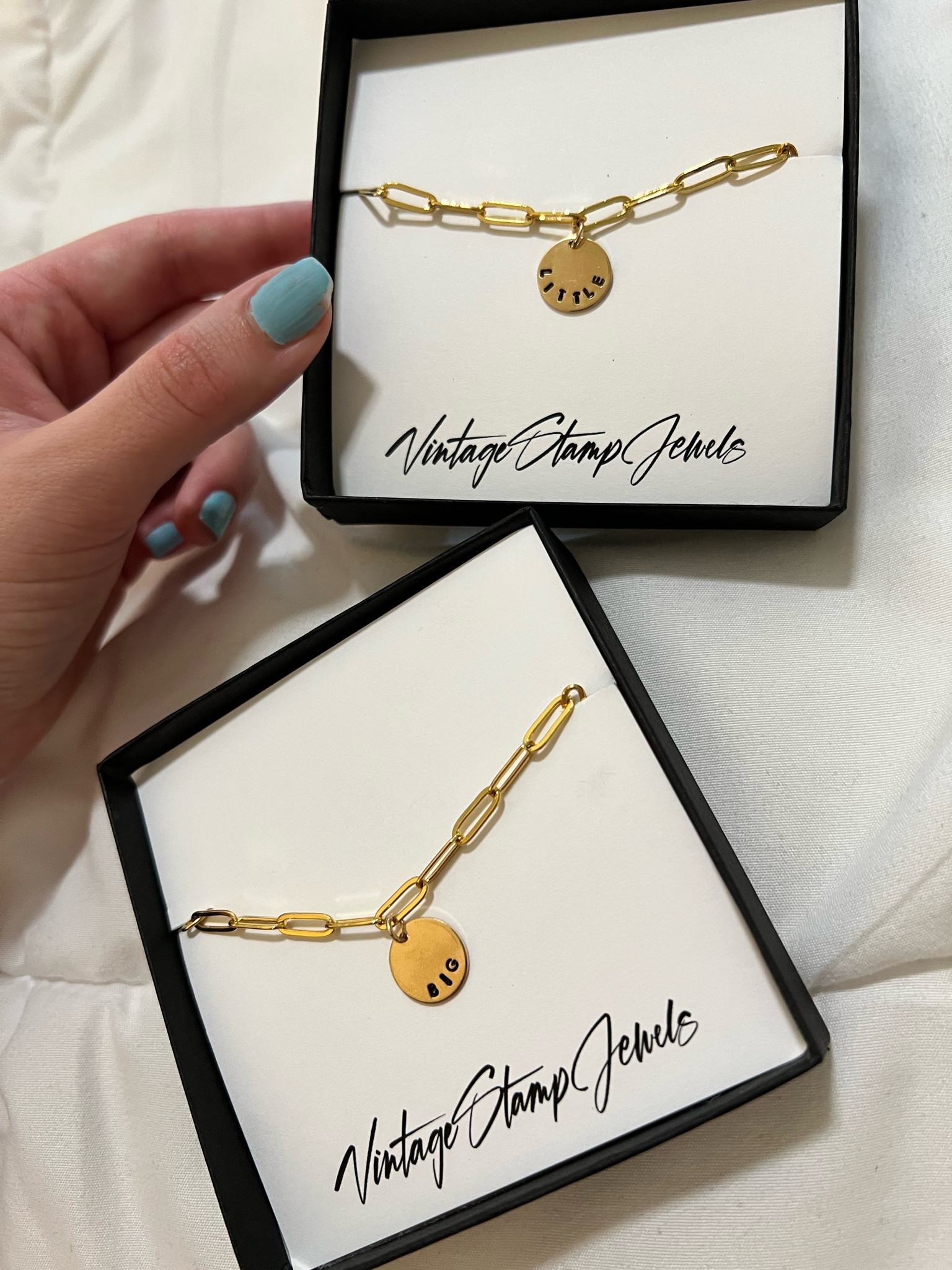 Matching Big Little Sorority Bracelets! Perfect for big little reveal! 

#LTKunder50 #LTKGiftGuide #LTKFind