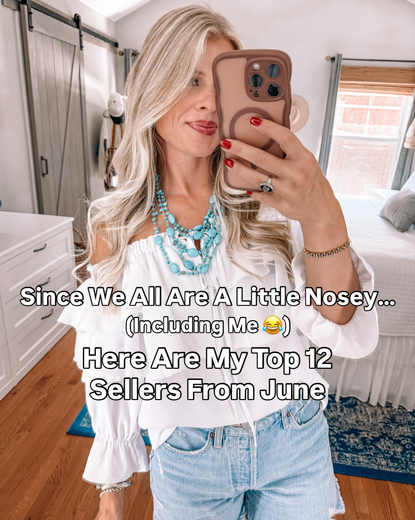 Just because we’re all a little nosey (including me 😂) … Here are my top sellers for June!

#momstyle #summeroutfits #casualoutfits

#LTKBeauty #LTKselfcare #LTKootd