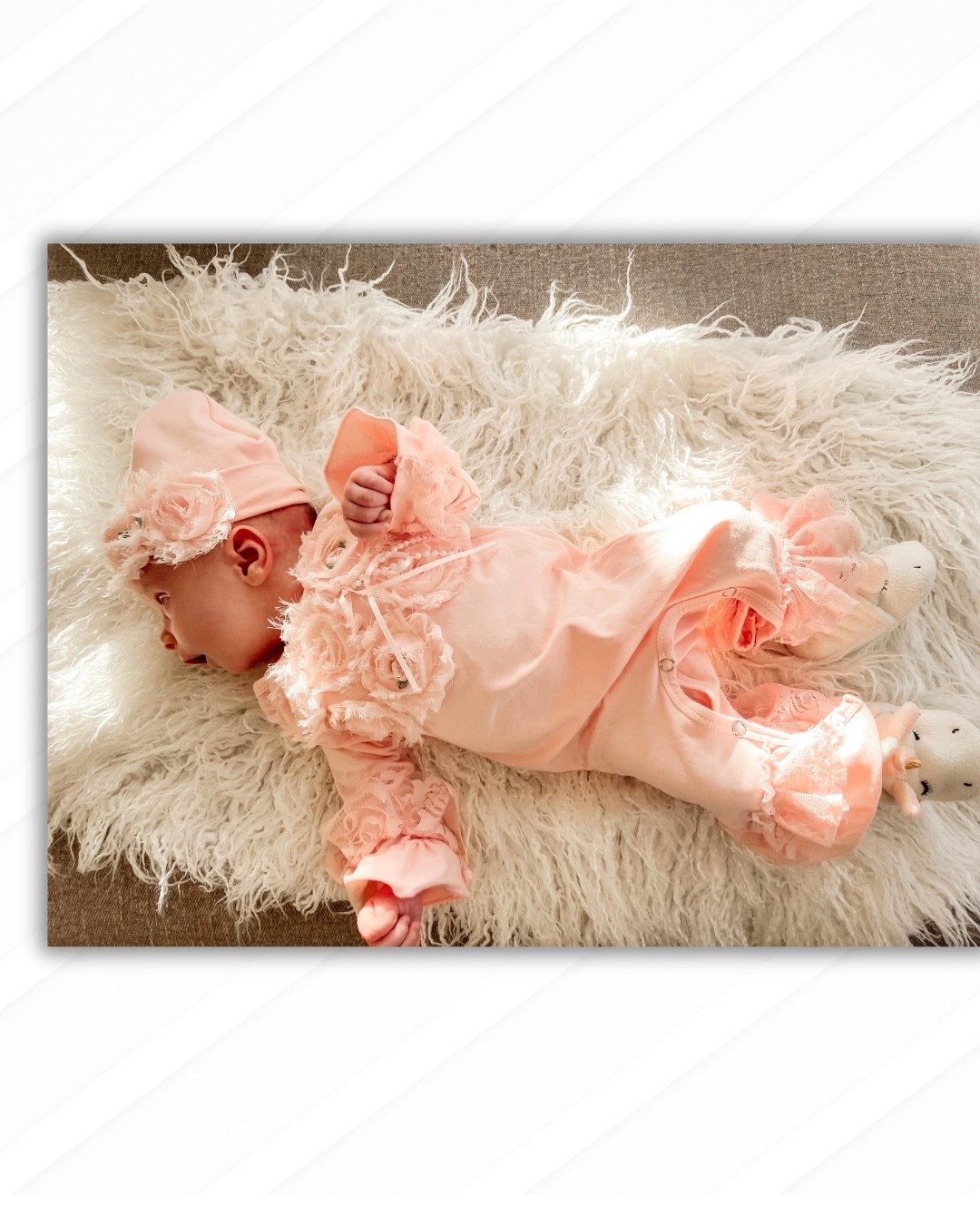 The tiniest outfit for the biggest love 🤍 #LTKBaby #LTKdayinmylife #newbornoutfit