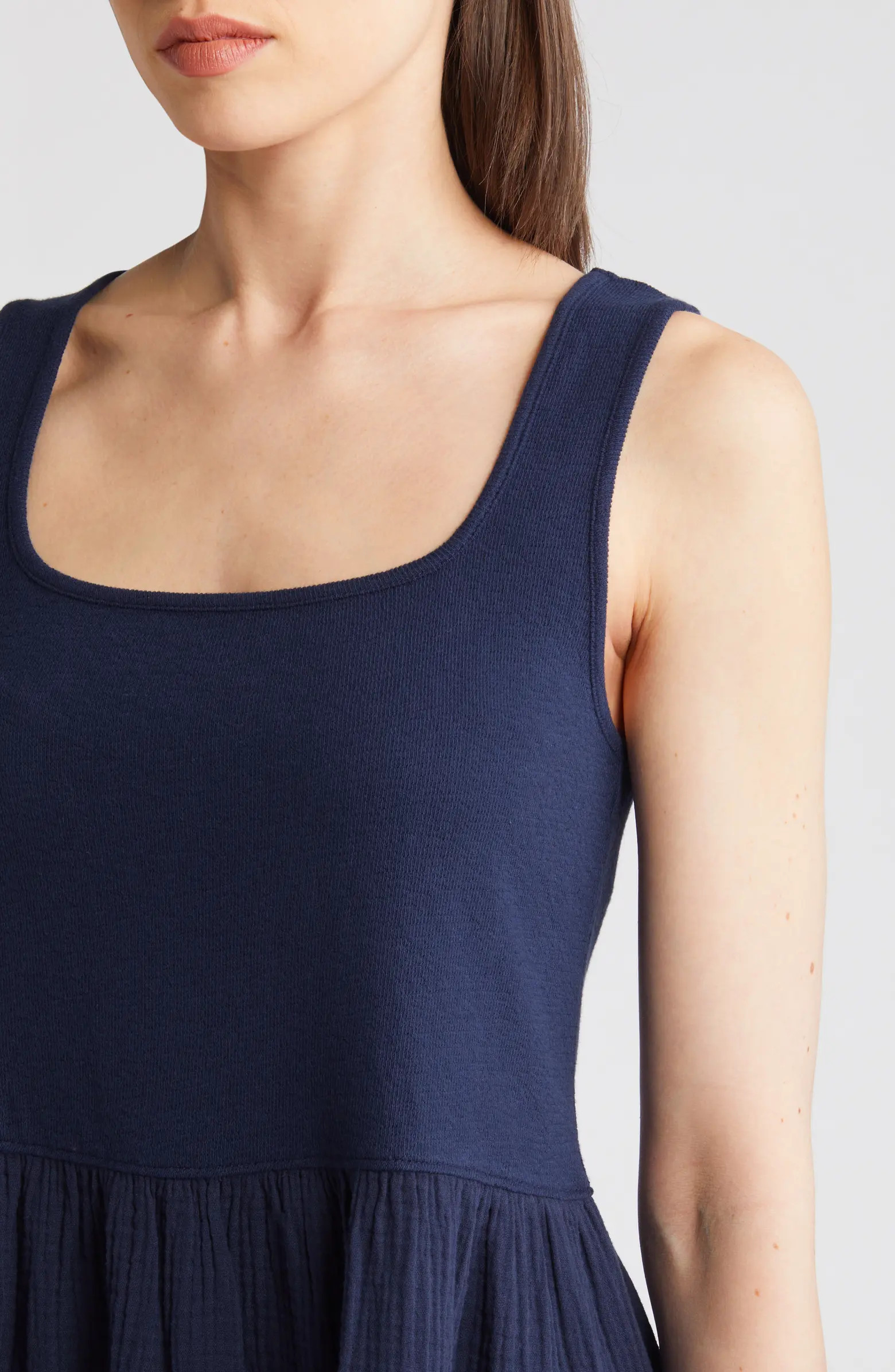 Mixed Media Tank Dress | Nordstrom