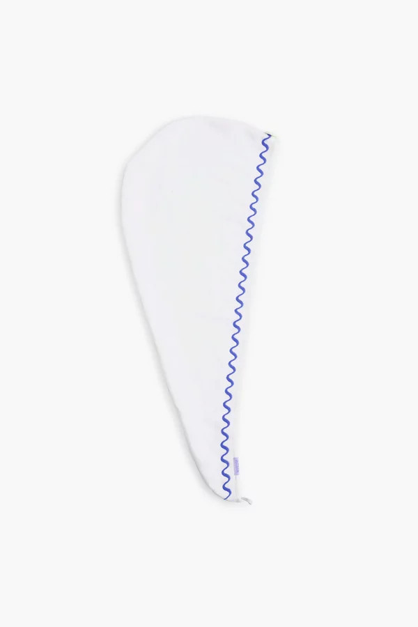 Exclusive Hydrangea Blue Wave Hair Towel | Tuckernuck (US)