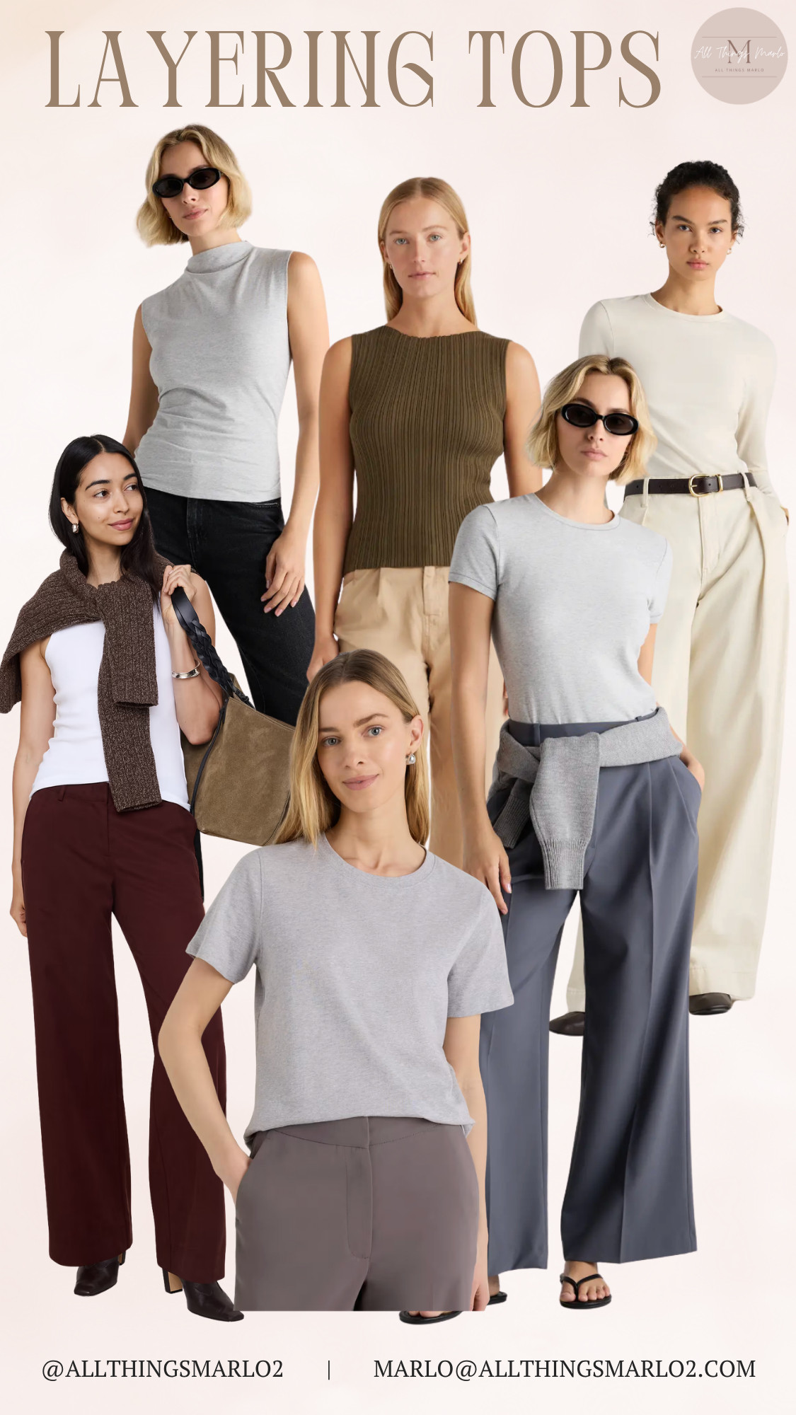Layering tops 

 #LTKSeasonal #LTKWorkwear #LTKTravel