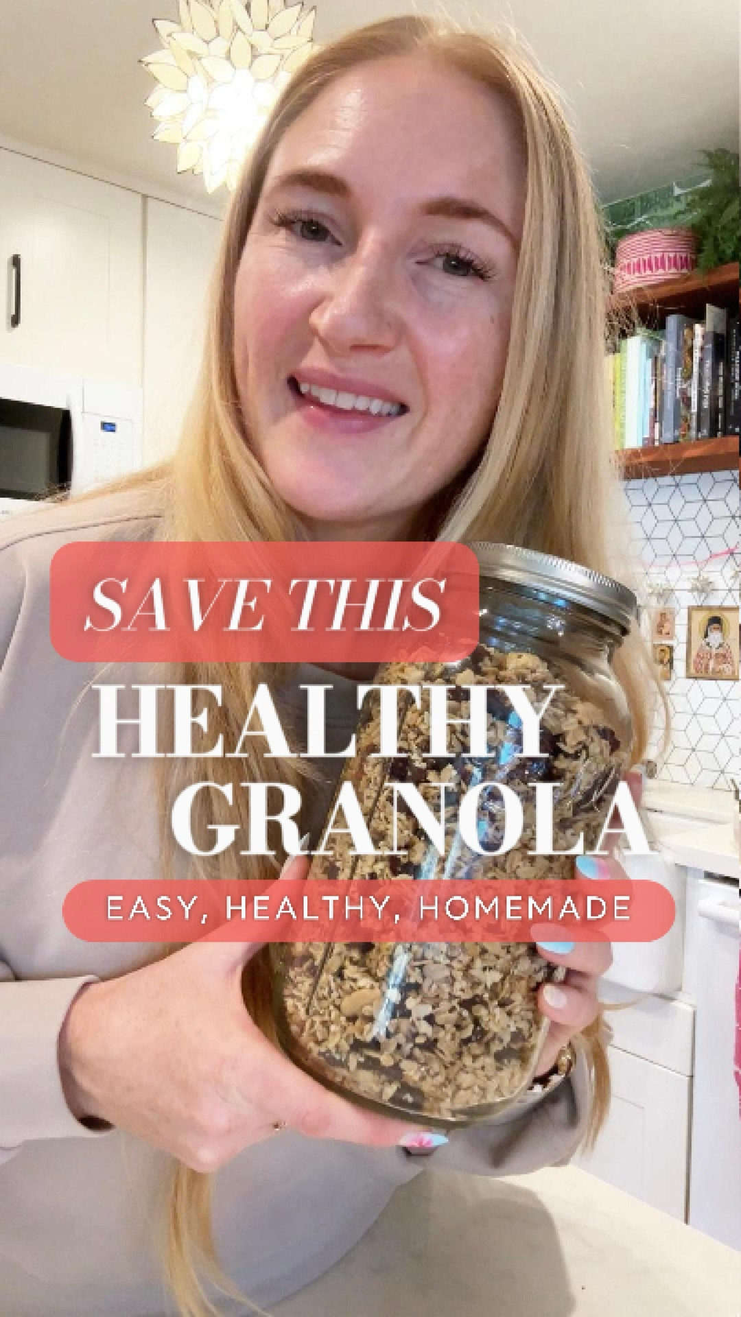 Homemade Granola Must-Haves 🥣✨

If you saw my latest Reel, you know I’m officially in my "homemade over store-bought" era! Making granola at home is one of the easiest ways to level up your kitchen restock. It’s all about the slow toast to get those perfect clusters.

I’m linking the airtight glass jars I use to keep it fresh on the counter, plus my go-to heavy-duty baking sheets and silicone liners that make cleanup a breeze. Pop a cute bow and tag on these mason jars and this makes an adorable gift 🎁

Shop everything used in my kitchen below! 🛍️

Homemade granola ingredients, kitchen organization staples, glass pantry storage, aesthetic kitchen restock, Amazon kitchen finds, LTK home decor, easy baking essentials, healthy meal prep containers.

#LTKhome #AmazonFinds #KitchenOrganization #PantryRestock #HomemadeGranola #KitchenEssentials #RestockVideo #AestheticKitchen #MealPrepTools #HomeMaking

#LTKdayinmylife #LTKfoodie #LTKHome