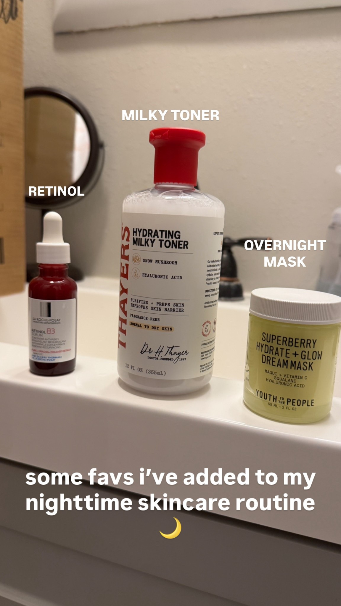 Some favs I’ve recently added to my nighttime skincare routine. All I need are these three products. Love a simple routine! 🌙 

#LTKSaleAlert #LTKBeauty