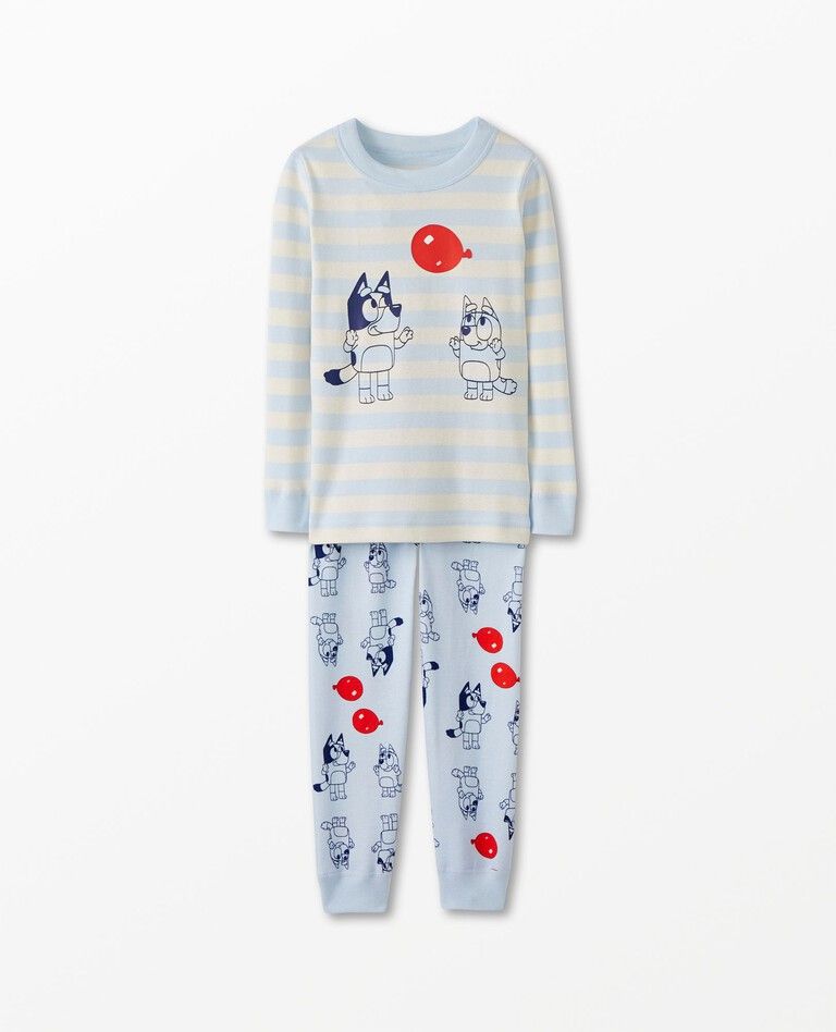 Bluey Long John Pajama Set | Hanna Andersson