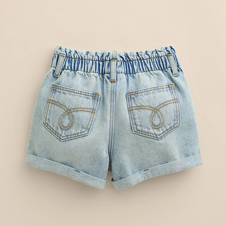 Baby & Toddler Girl Little Co. by Lauren Conrad Paperbag Utility Shorts | Kohl's