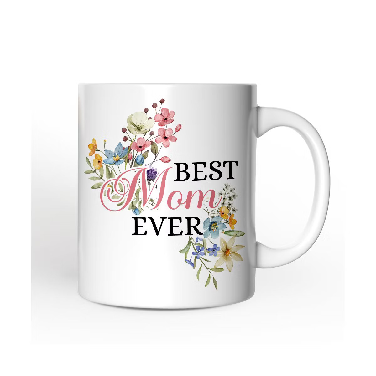 Best Mom Ever Mug, Floral Design (Non-Custom Only)| OrnamentallyYou | Target