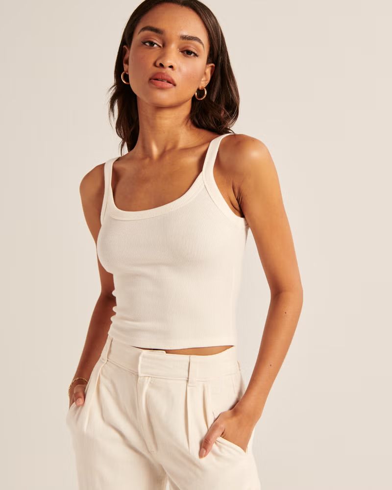 90s Essential Cami Tank | Abercrombie & Fitch (US)