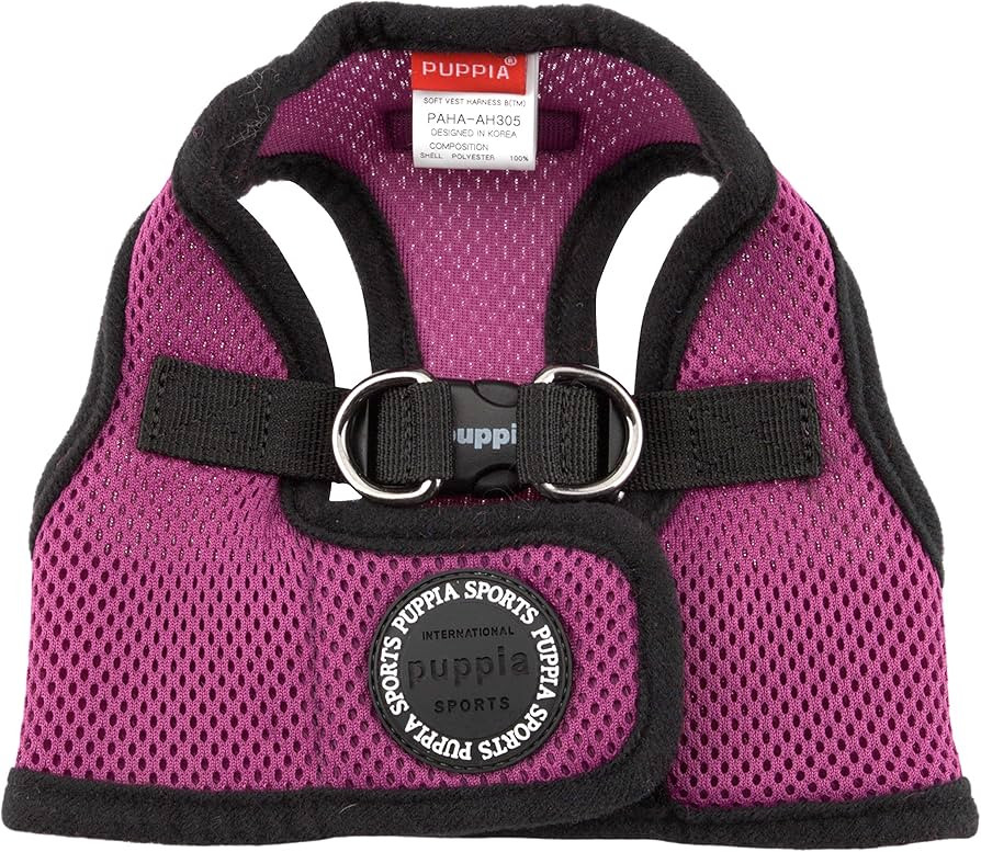 PUPPIA International Puppia Harness Soft B Vest Purple XLarge | Amazon (US)