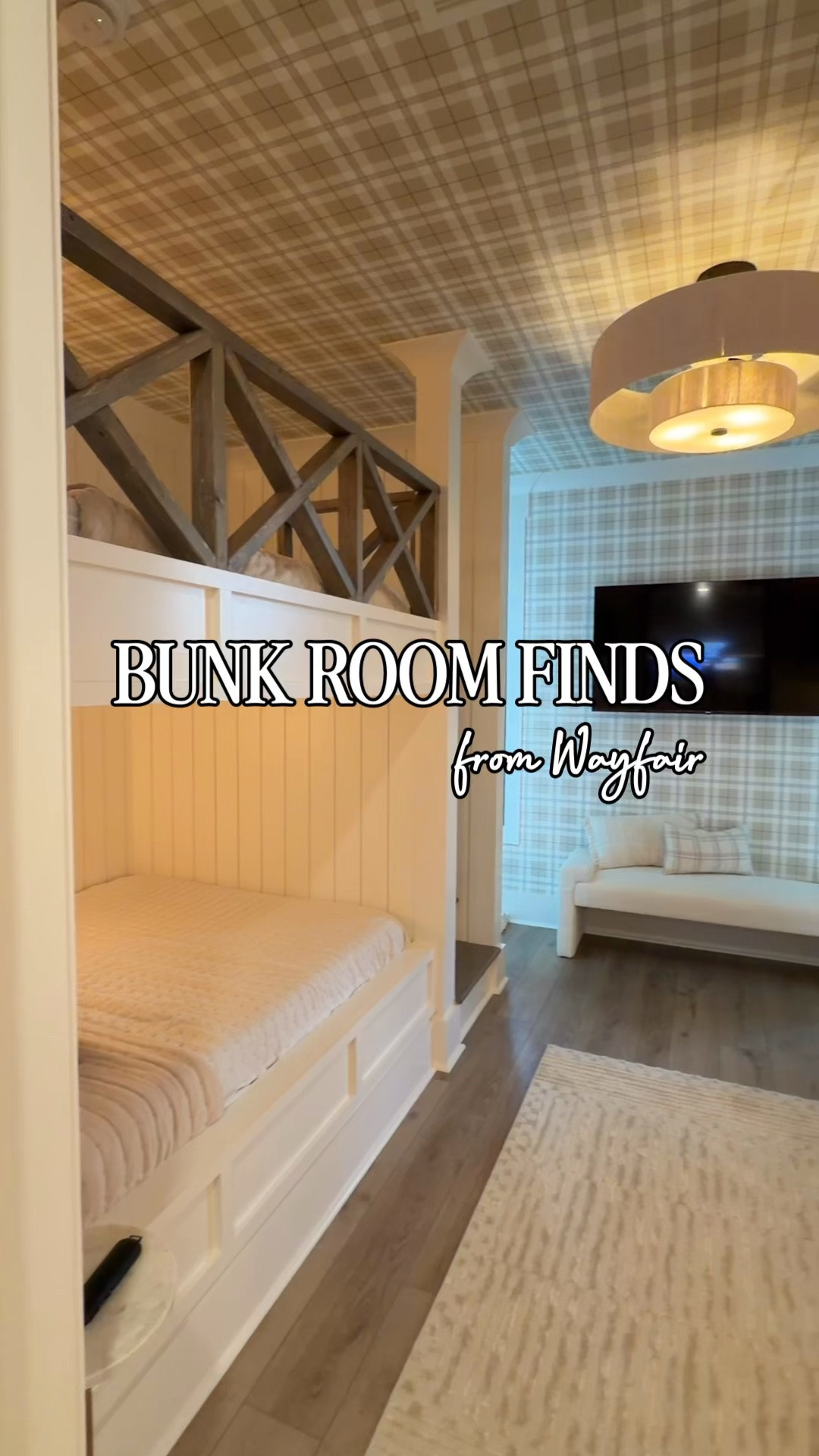 #AD A few @Wayfair finds that helped bring the bunk room together I love how these pieces added just the right amount of texture, warmth, and character while keeping the space feeling cozy, neutral, and collected.
#Wayfair #WayfairPartner 
@shop.Itk

#LTKSaleAlert #LTKHome
