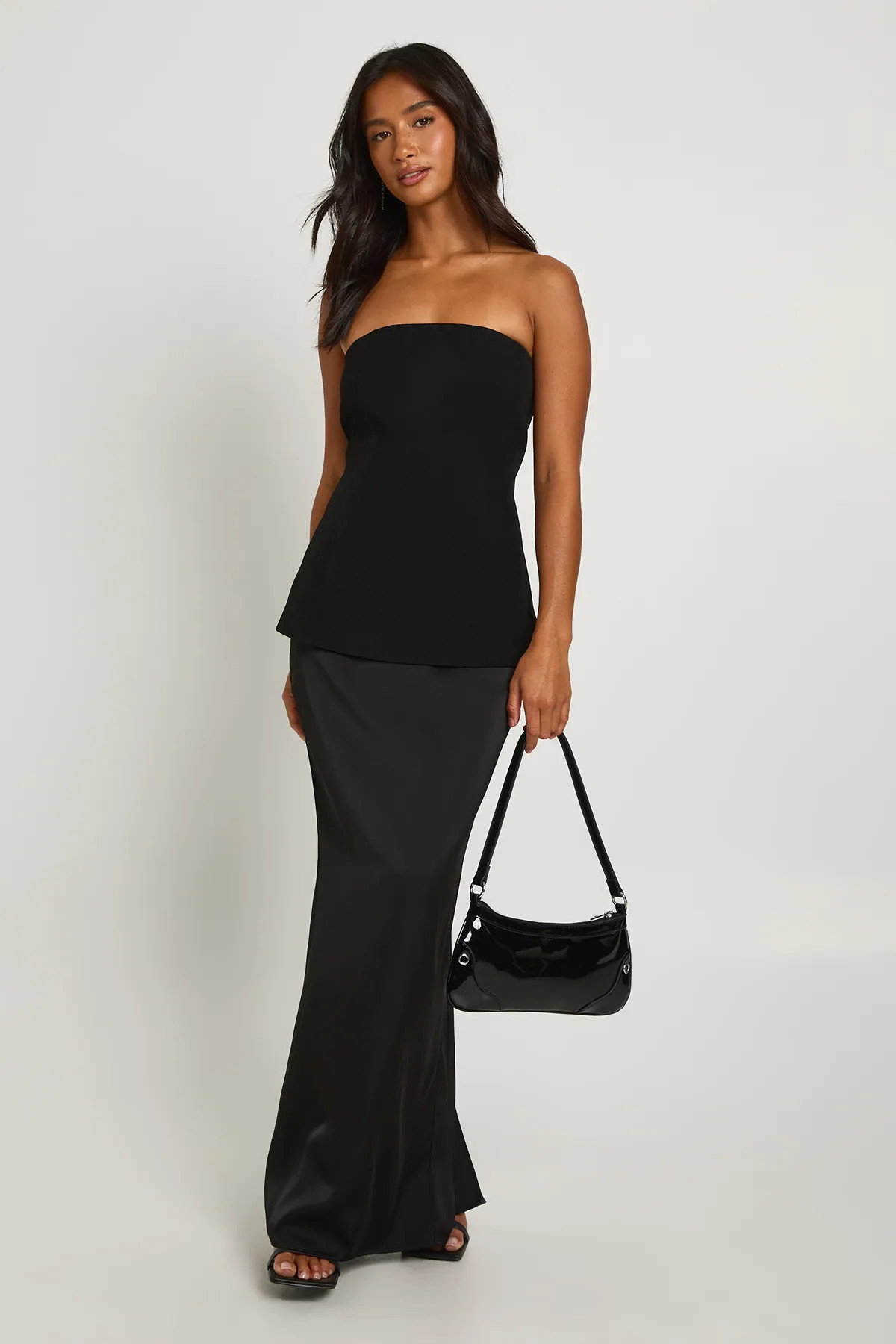 Dresses | Petite Bandeau 2 in 1 Maxi Dress | boohoo | Boohoo.com (UK & IE)