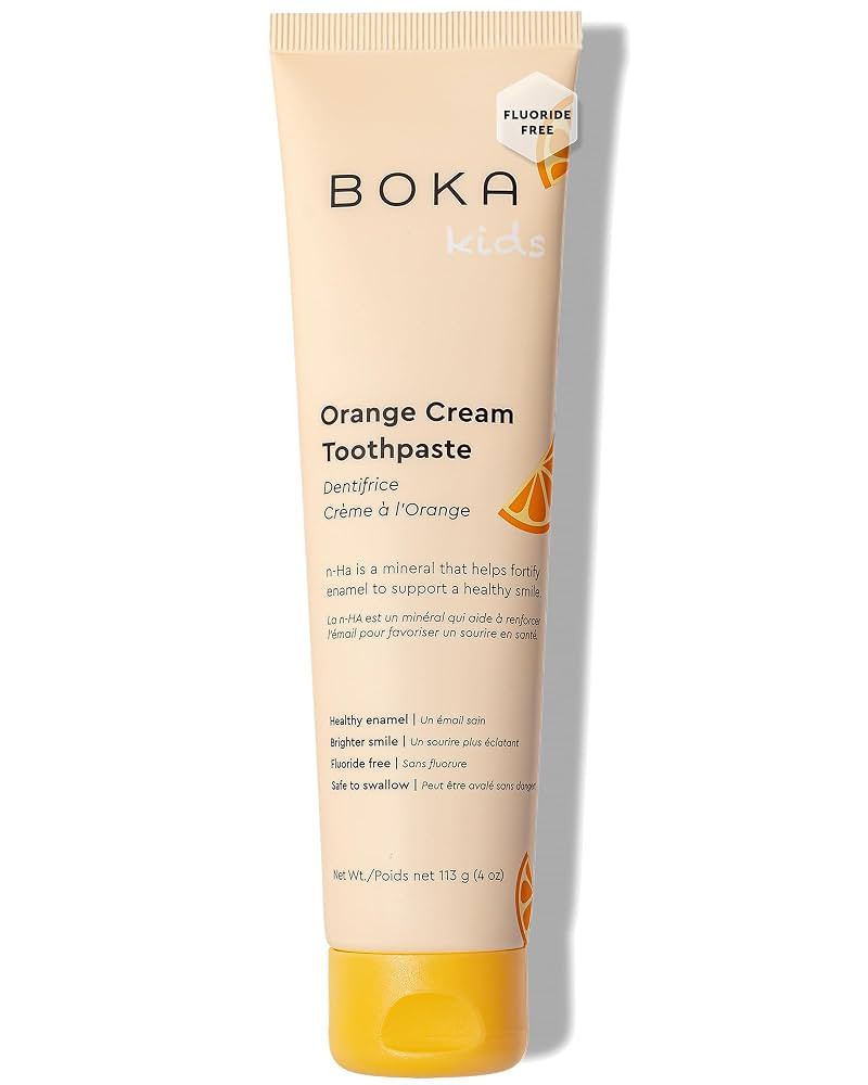 Boka Fluoride Free Toothpaste Nano Hydroxyapatite, Helps Remineralize, Appropriate for Sensitive ... | Amazon (US)