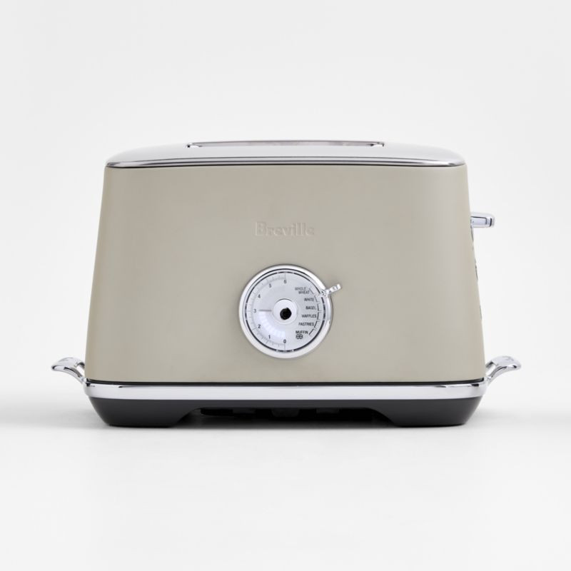 Breville Toast Select Luxe 2-Slice Toaster in Almond Nougat + Reviews | Crate & Barrel | Crate & Barrel