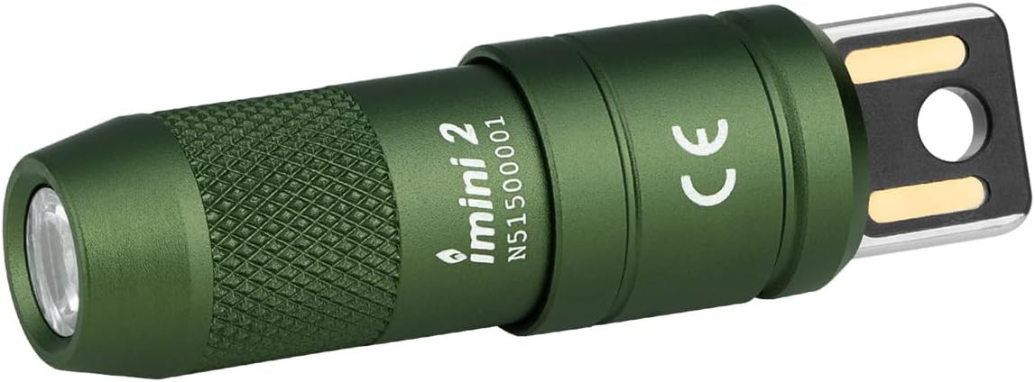 OLIGHT IMINI 2 Rechargeable EDC Keychain Mini Flashlight OD Green | Amazon (US)