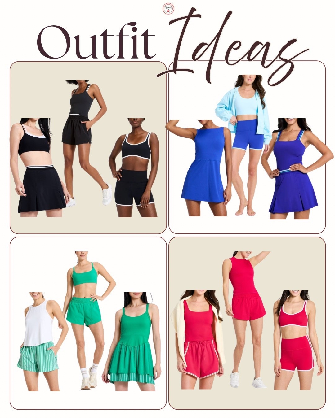 Target All in Motion Women’s Tanks, Tees, Sports Bras, Shorts, Dresses,  and Jackets Activewear Outfit Ideas #allinmotion #targetstyle #newattarget #springoutfitideas

#LTKActive #LTKfitnessgoals #LTKootd