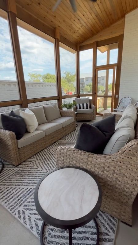 My Walmart patio furniture is on sale! There are also new pieces and colors! I’ve also linked my outdoor rug, Amazon, outdoor pillows, and my Amazon outdoor fan! Spring patio, Walmart, home, patio furniture, modern patio, affordable patio, look for less, Pottery Barn patio, patio rug, outdoor rug, all modern

#LTKFind #LTKsalealert #LTKhome