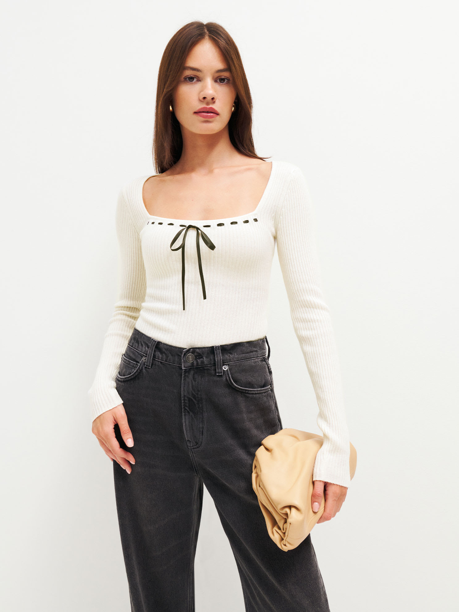 Kameron Cashmere Sweater | Reformation (Global)