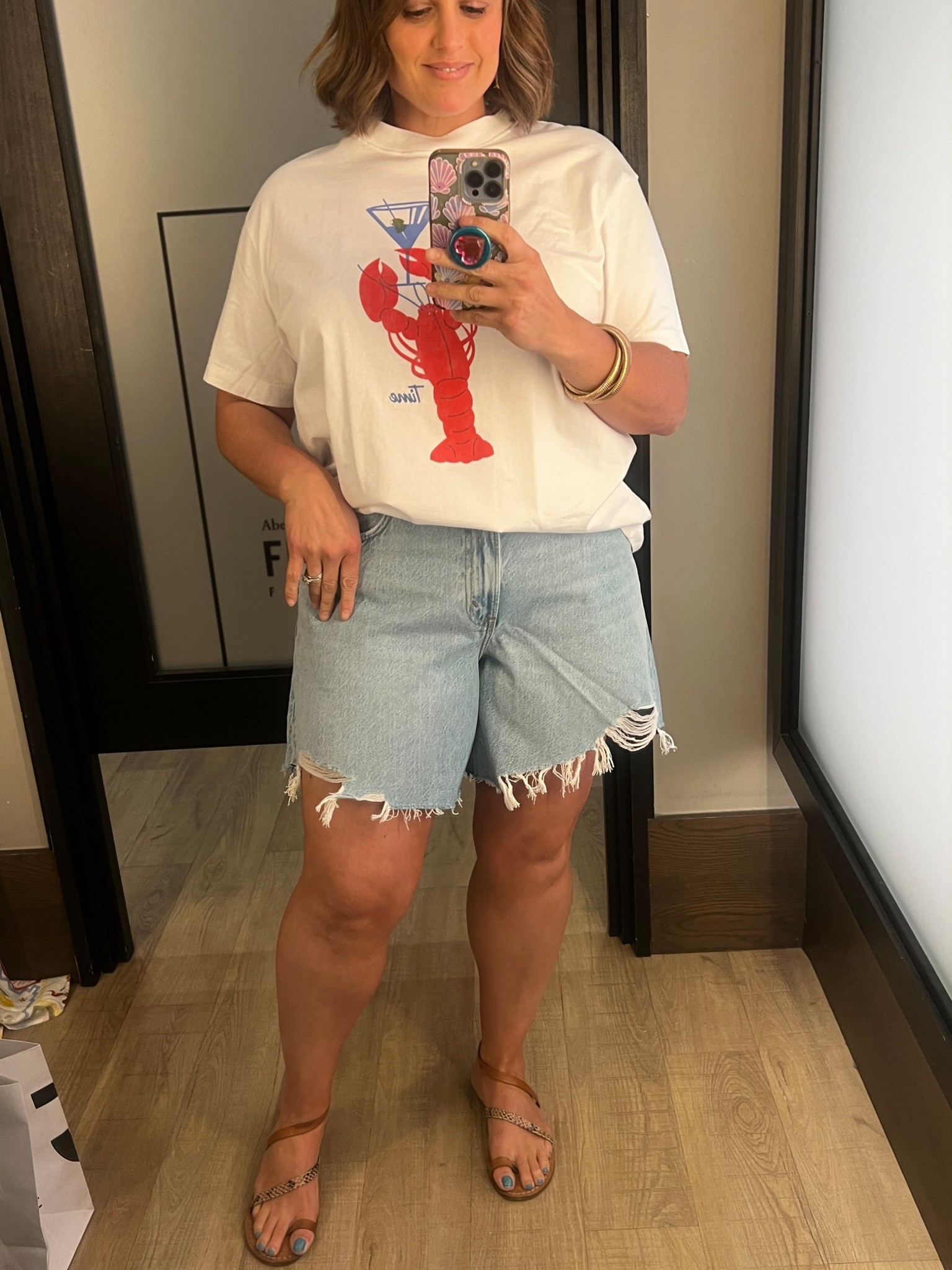 The cutest denim shorts on sale! 