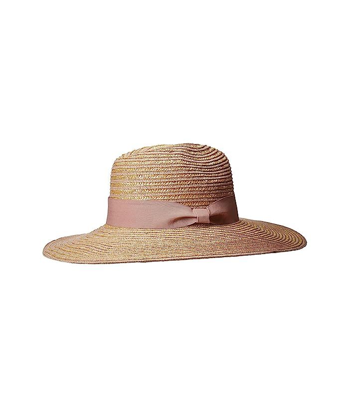 San Diego Hat Company WSH1209 - Wheat Straw Hat with Blush Grosgrain Ribbon Trim at Zappos.com | Zappos