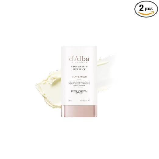 d'Alba Air Fit Fresh Stick SPF50+PA++++, Vegan, Nicht-klebrig, Seidiges Puder-Finish, Sonnenschut... | Amazon (DE)