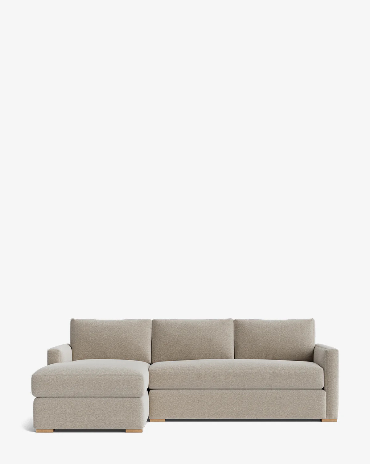 Macy Upholstered Chaise Sectional | McGee & Co. (US)