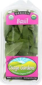 OSAGE GARDENS Organic Basil, 0.66 OZ | Amazon (US)