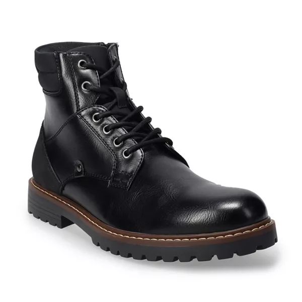 Sonoma Goods For Life® Troye Men's Lace-Up Boots | Kohl's