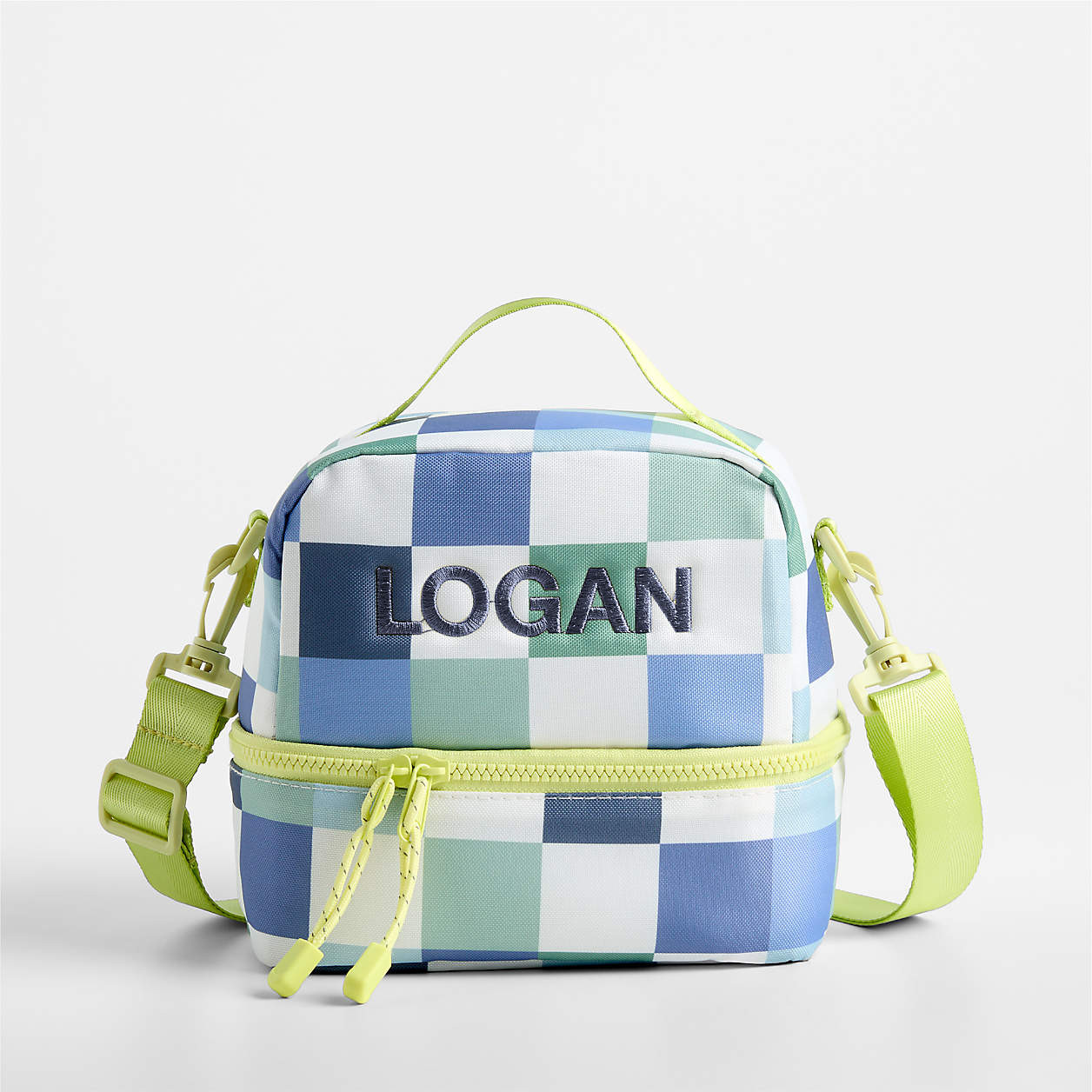 Ocean Hopscotch Dual Compartment Soft Insulated Kids Lunch Box + Reviews | Crate & Kids | Crate & Barrel