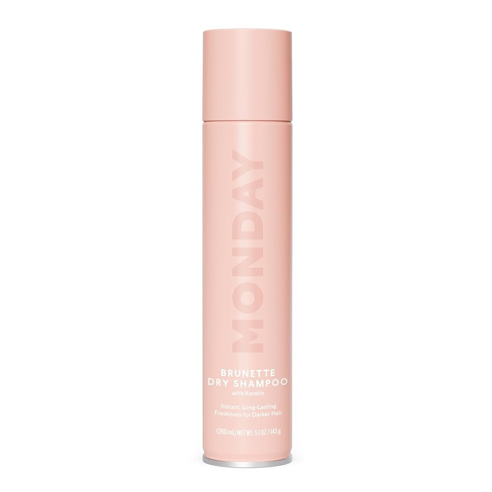 MONDAY HAIRCARE BRUNETTE Dry Shampoo with Keratin, oil-absorbing ideal for Darker Hair 200 mL | Amazon (US)