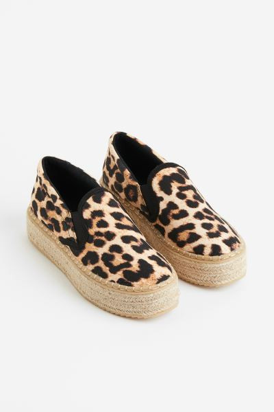Espadrilles mit Plateau | H&M (DE, AT, CH, NL, FI)