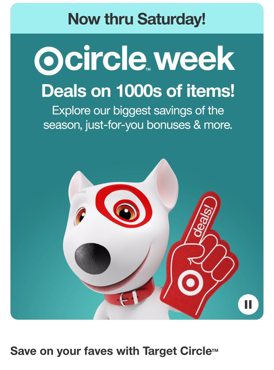 Target deal days start today! Do not miss these great deals! So many great things linked in my shop and on sale! Time to start Christmas shopping and save money! 

#LTKSeasonal #LTKSaleAlert #LTKxTarget