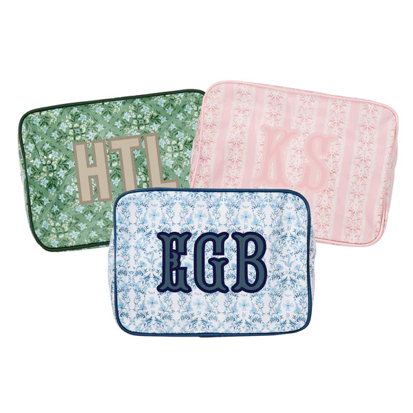 XL Clear Coated Pouch With Appliqué – Camilla Moss x SWP | Sprinkled With Pink