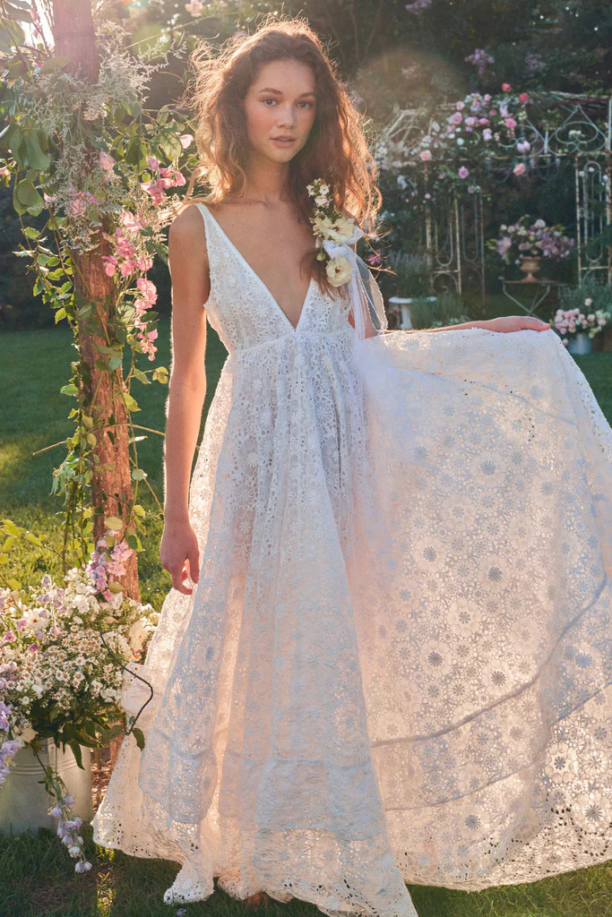 Devyn Gown | LOVESHACKFANCY