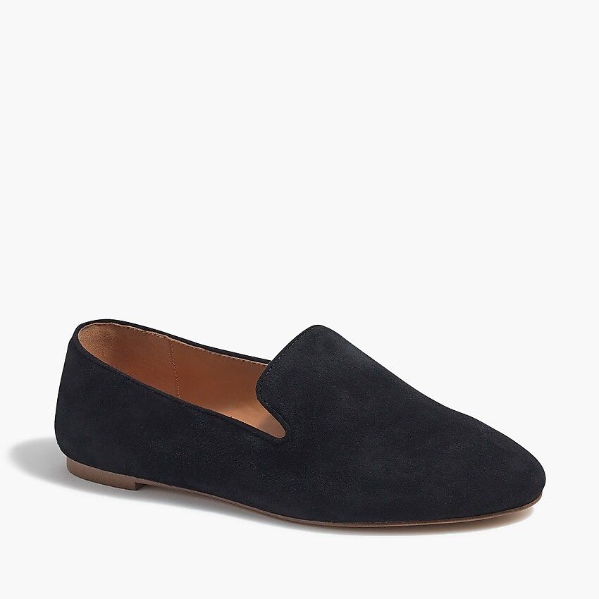 Suede smoking loafers | J.Crew Factory