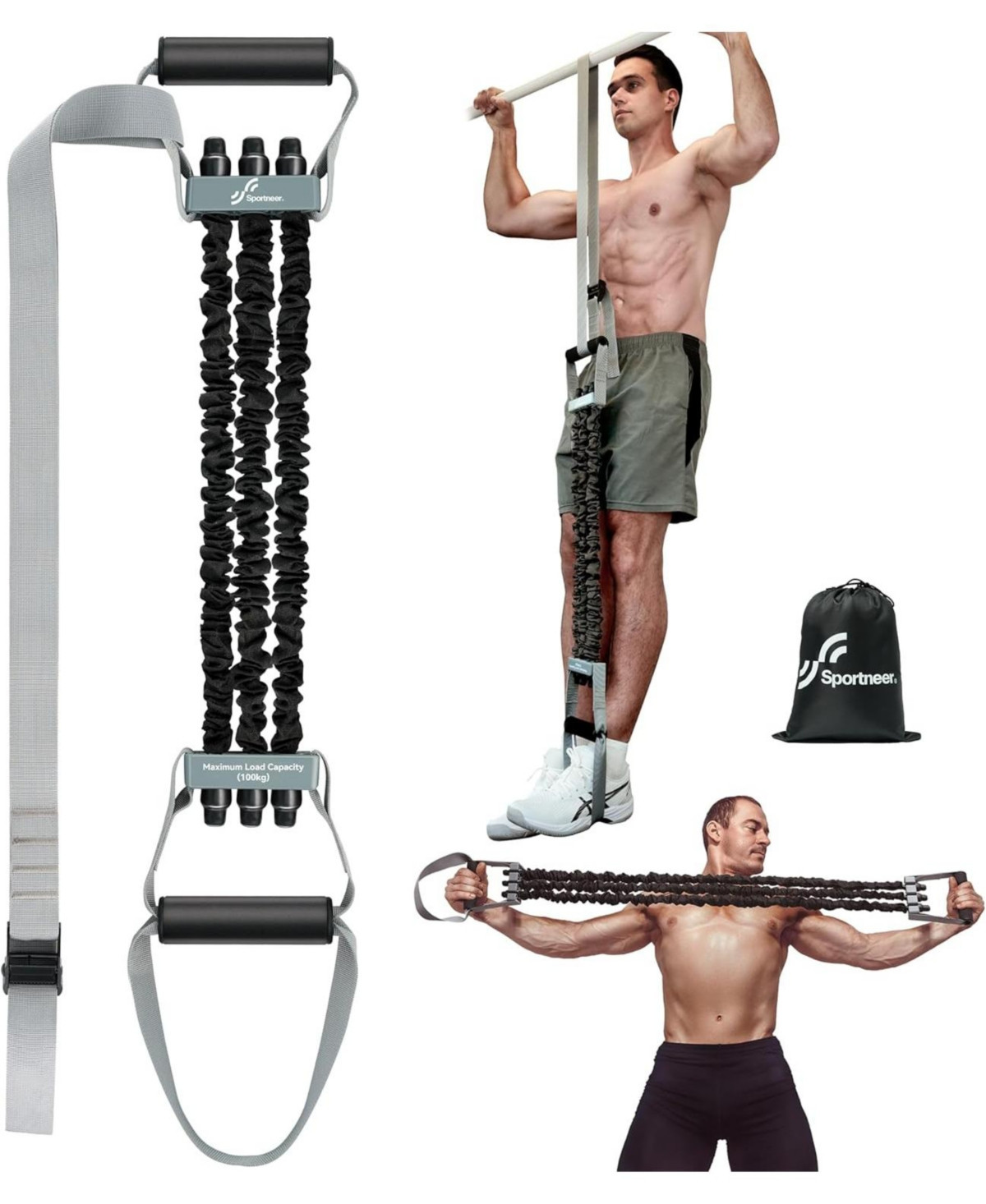 Pull Up Bands, Assistance Adjustable Resistance Bands for Pull Up with One-Way Anti-Slip Lock and Storage Bag | Macy's