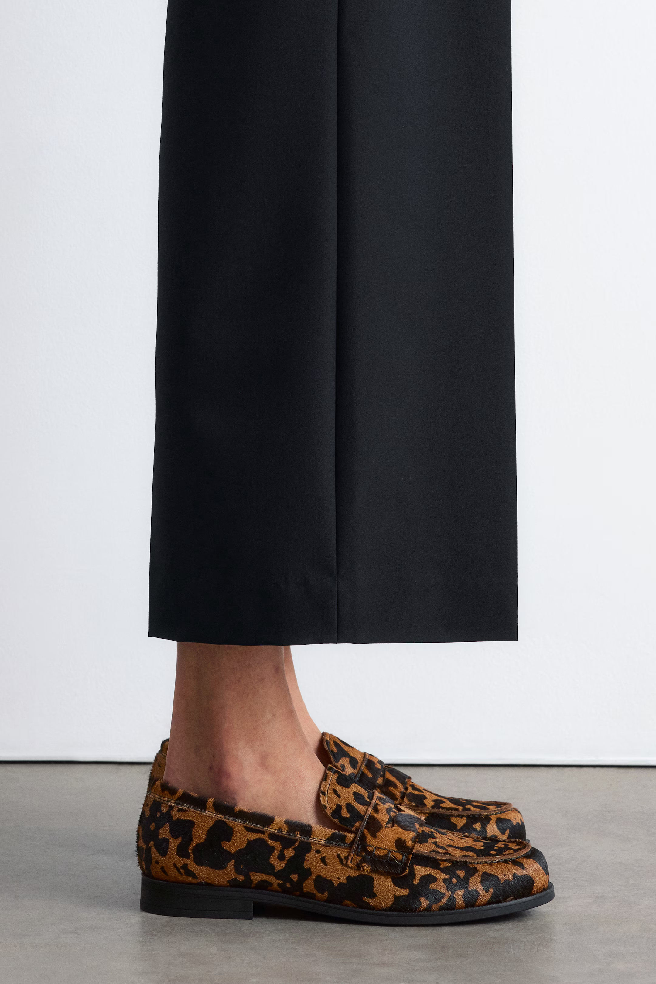 Mocassins à imprimé vache | H&M (FR, IT, ES, PT, BE)