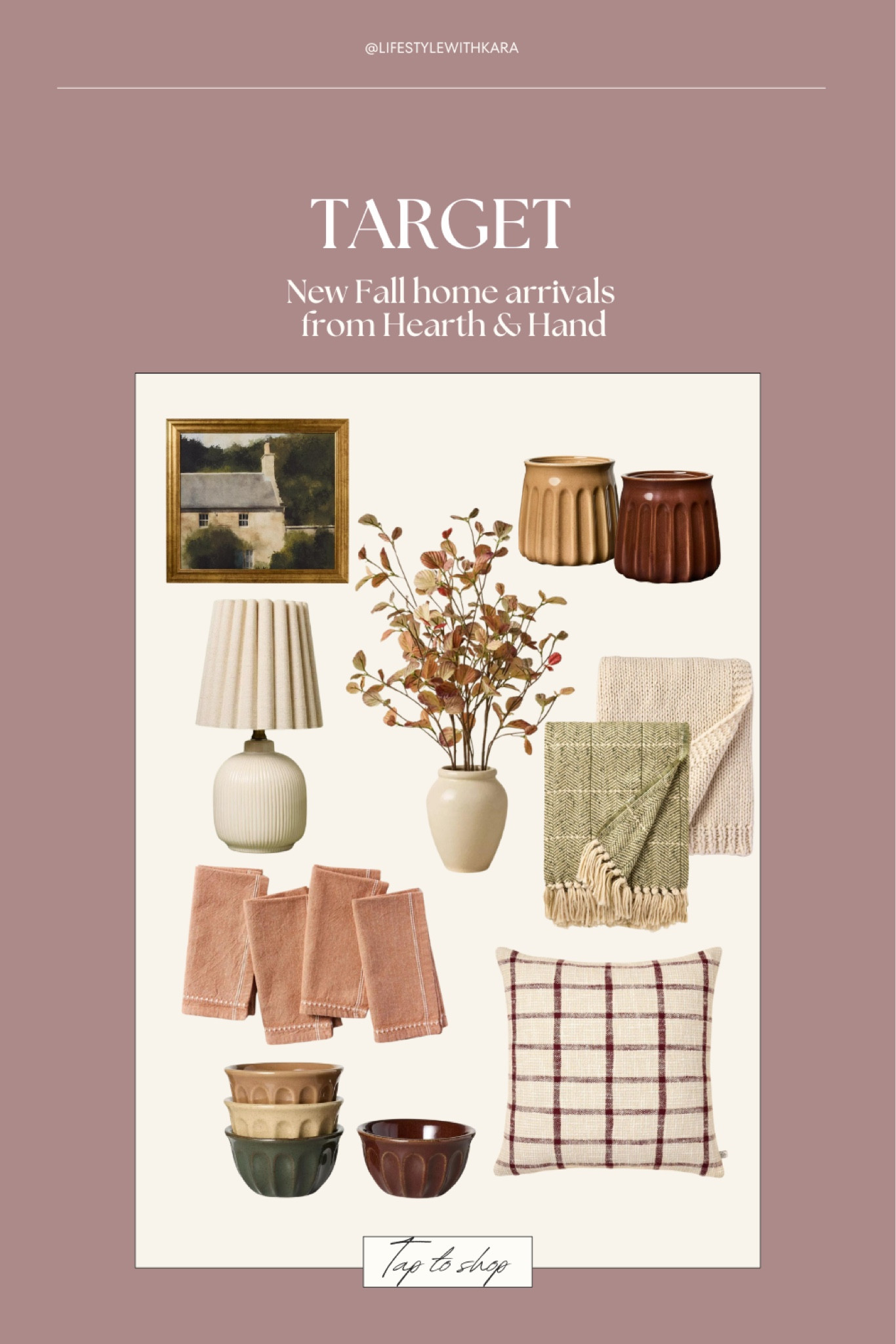 Anyone else in fall mode?! New hearth & hand collection has me officially in the spirit 🤎🍂

#LTKFindsUnder50 #LTKHome #LTKSeasonal