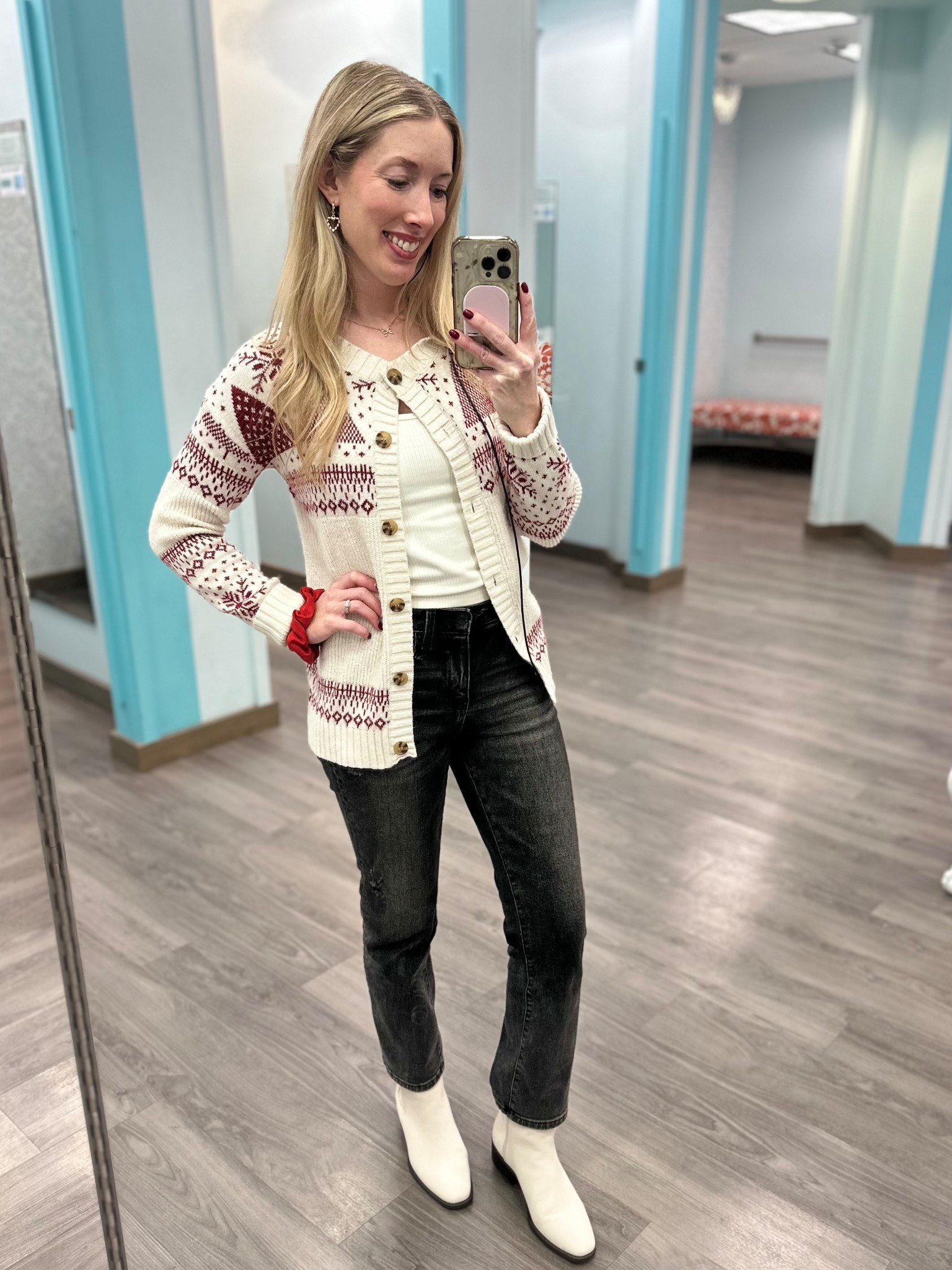 Older sweater and jeans but the boots are new! I think they run a little roomy. I’m usually a 7.5 and these are 7s with a little room in the heel. 

#LTKCyberWeek #LTKSaleAlert #LTKFindsUnder50