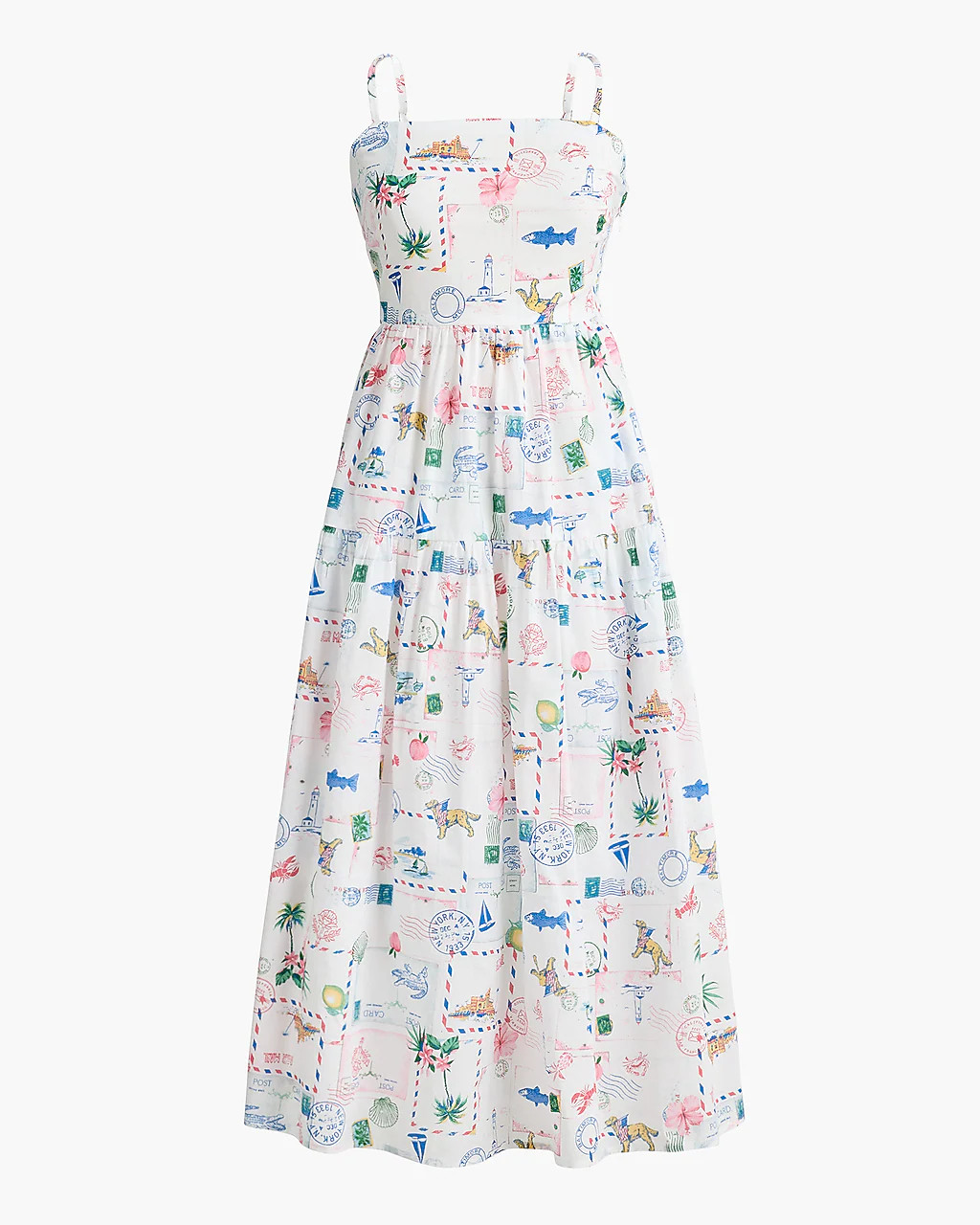 Strappy midi dress | J.Crew Factory
