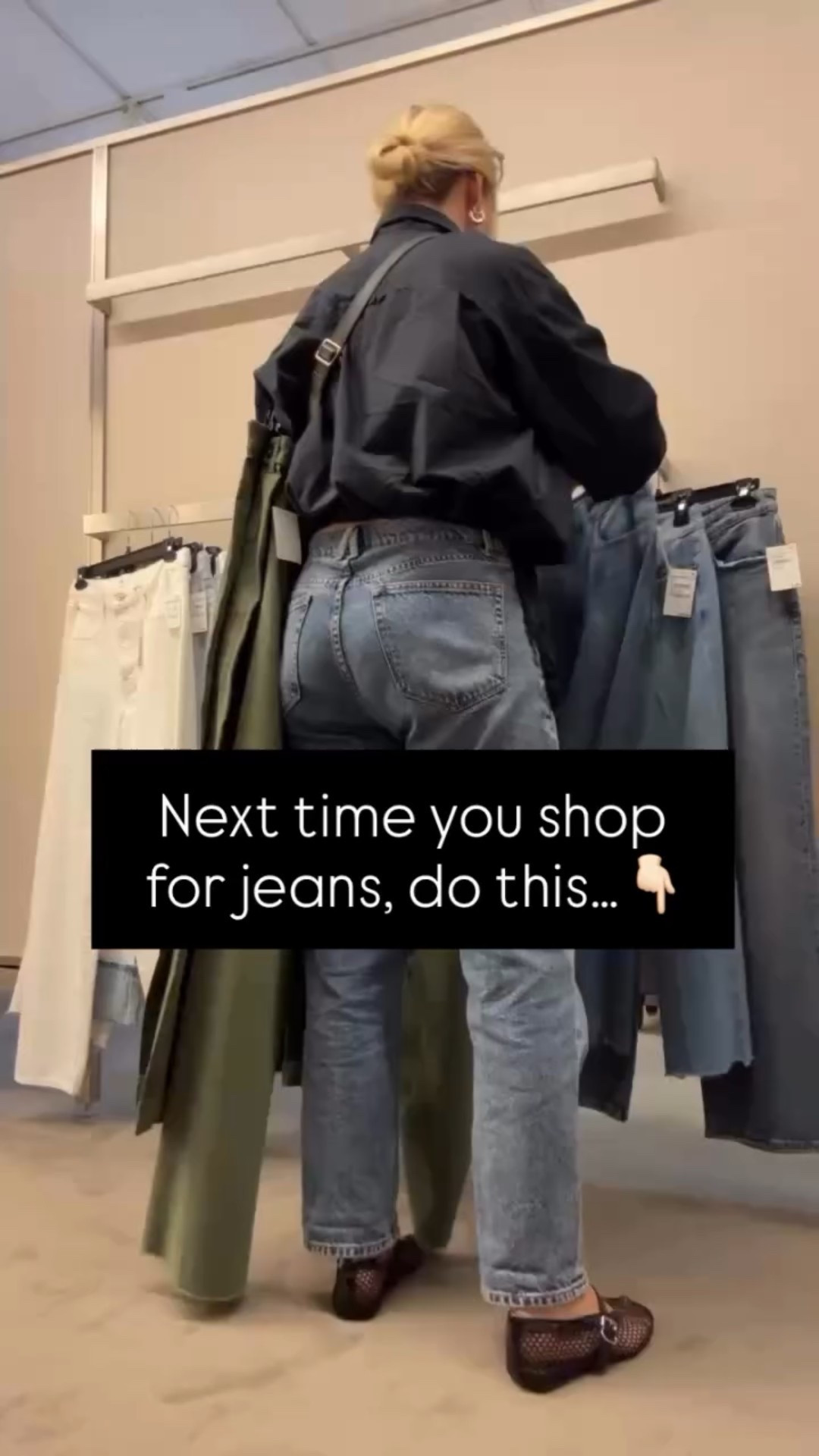 Denim shopping doesn’t have to be frustrating if you know what to look for. 
Next time you’re on the hunt for the perfect pair, remember this: 

🔹 Know your rise preference — Do you feel best in high-rise, mid-rise, or low-rise? This small detail makes a big difference in comfort and fit. 
🔹 Check the stretch factor — A little stretch adds comfort, but too much can lead to sagging. Aim for 1-2% elastane for structure and give. 
🔹 Focus on fit, not size — Every brand fits differently, so try multiple sizes to find the one that flatters your body. The number on the tag doesn’t matter — the fit does! 

Bonus tip: If they fit your hips but gap at the waist, a tailor can fix that. Never settle for jeans that don’t make you feel amazing! 

#JeansShoppingTipsSpace #DenimStyleSecrets #FlatteringJeans #PerfectFitEveryTime #PersonalStylistTips BodyConfidentStyle ShoppingMadeSimple WardrobeConfidence StyleForRealLife PersonalStylist NashvilleStylist