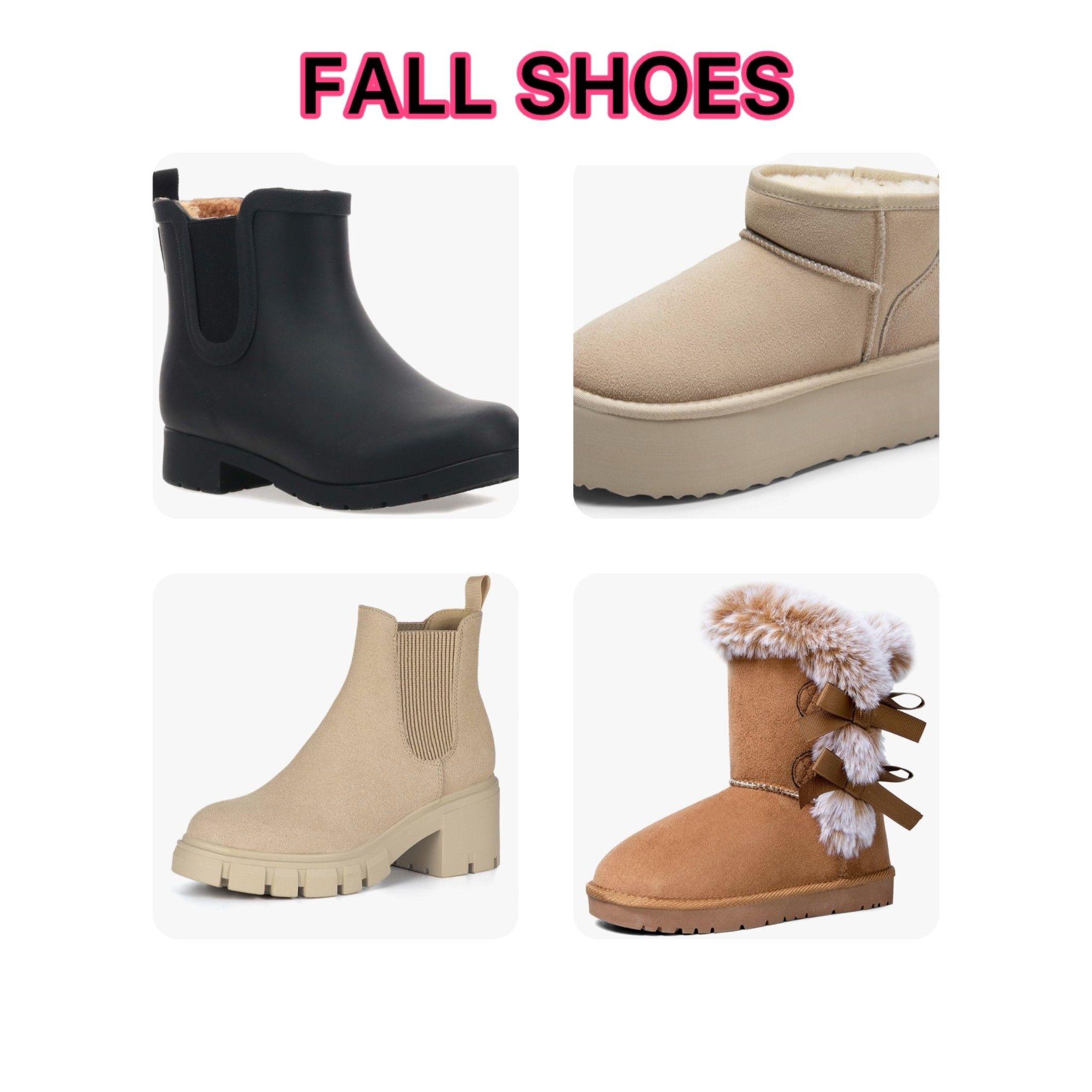 These boots will get you through Fall and Winter time. They are trending and you will love them. 

#LTKStyleTip #LTKShoeCrush #LTKSaleAlert