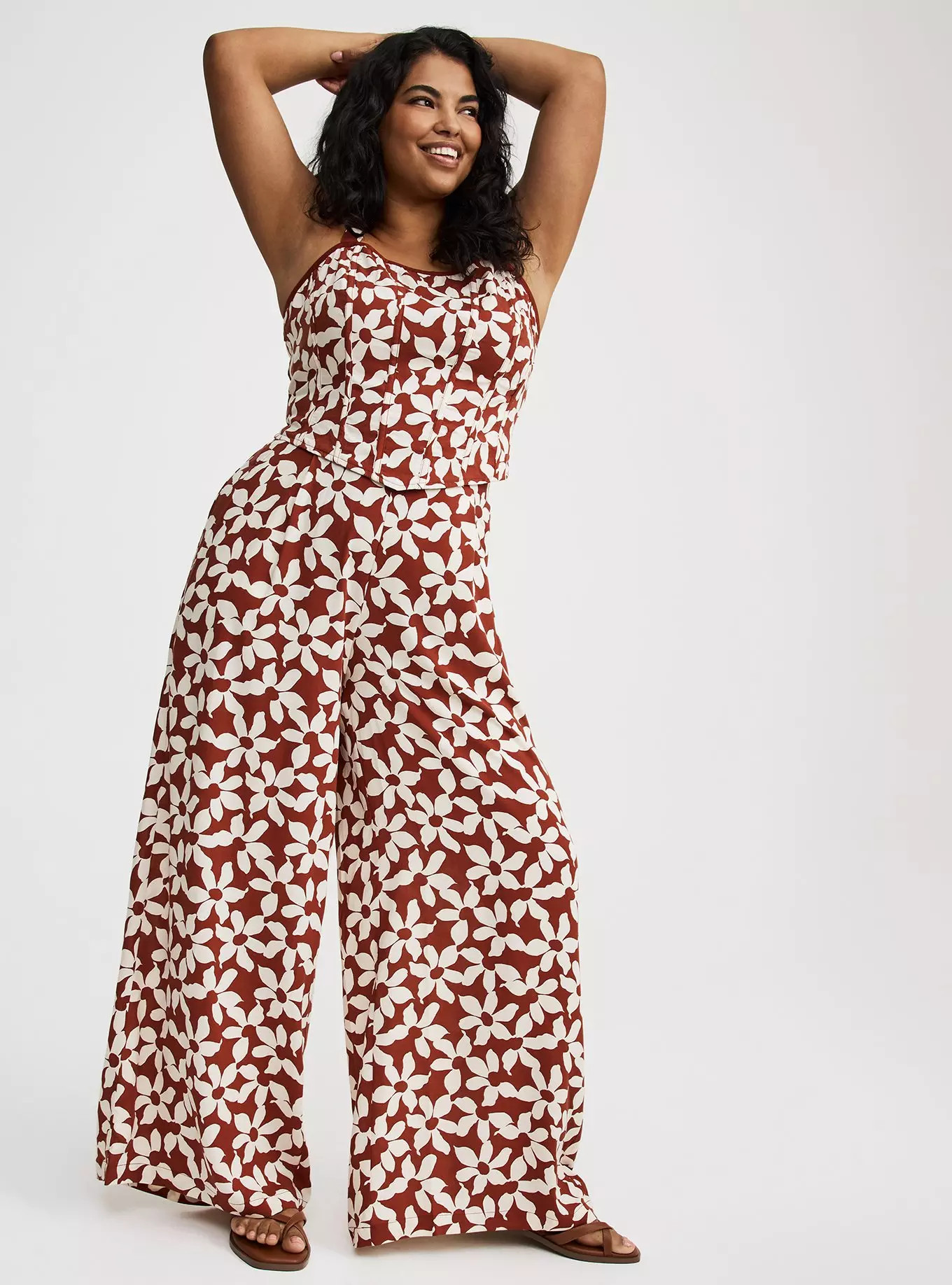 High-Rise Pull-On Wide-Leg Pant | Torrid (US & Canada)