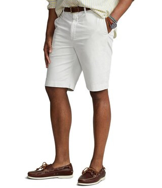 Big & Tall 9.5" and 10.5" Inseam Stretch Classic Fit Twill Shorts | Dillard's