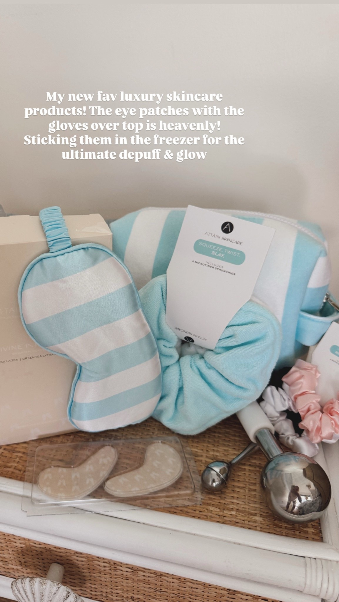 Best luxury eye/defuff ritual! Sooo good the eye patches with the Cryo globes combo + pop them in the freezer! #skincare

#LTKmorningroutine #LTKselfcare