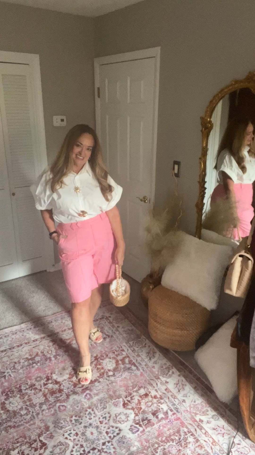 Pink linen Bermuda’s! So sophisticated and dressy

#LTKTravel #LTKSeasonal #LTKgrwm