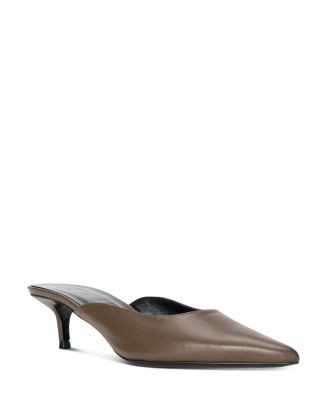 STAUD Women's Sebastian Kitten Heel Mules | Bloomingdale's Shoes | Bloomingdale's (US)