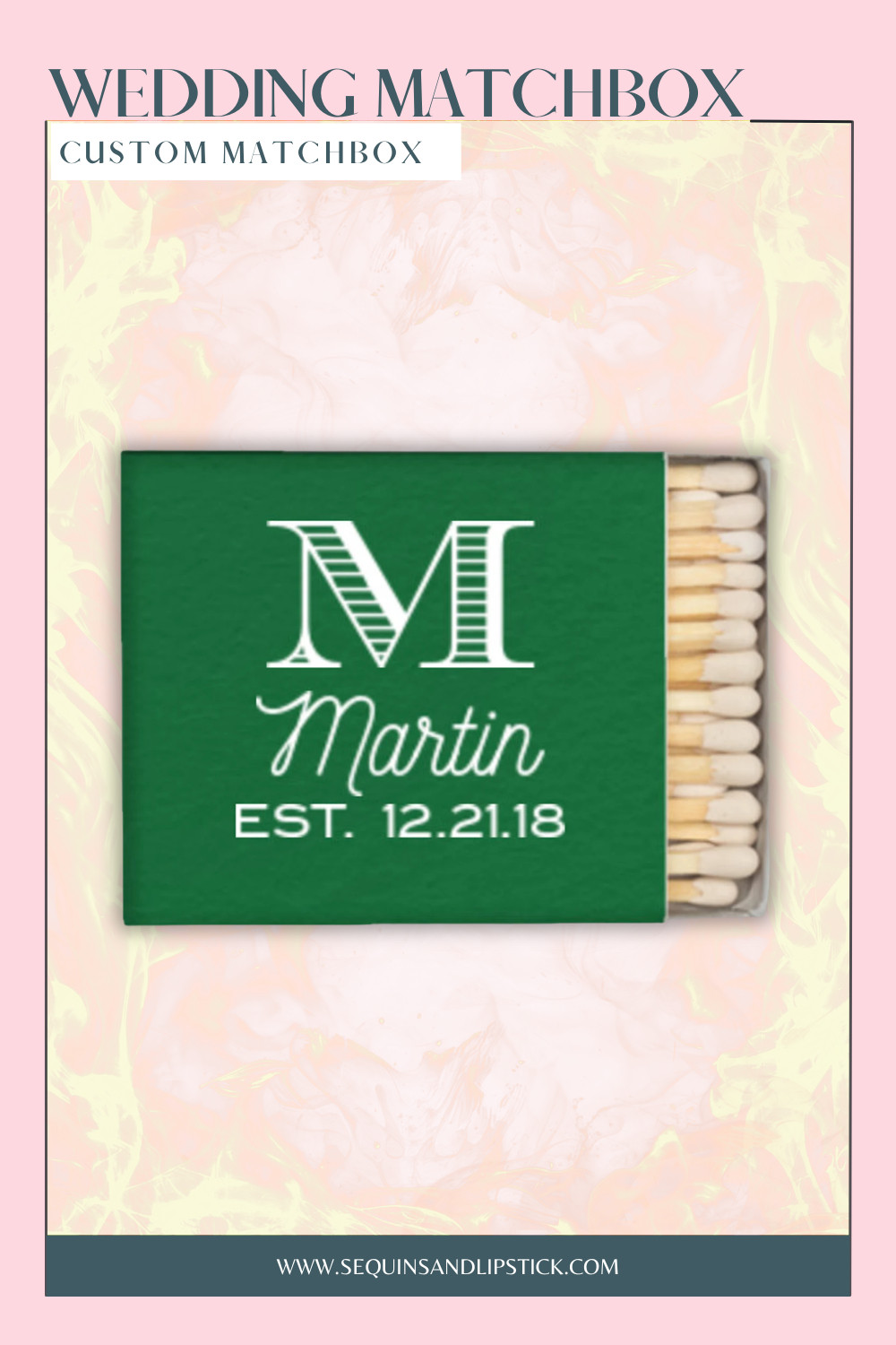 Add a timeless, personalized touch to your wedding day with custom matchboxes! 🔥🤍 

 #LTKSeasonal #LTKMens #LTKWedding