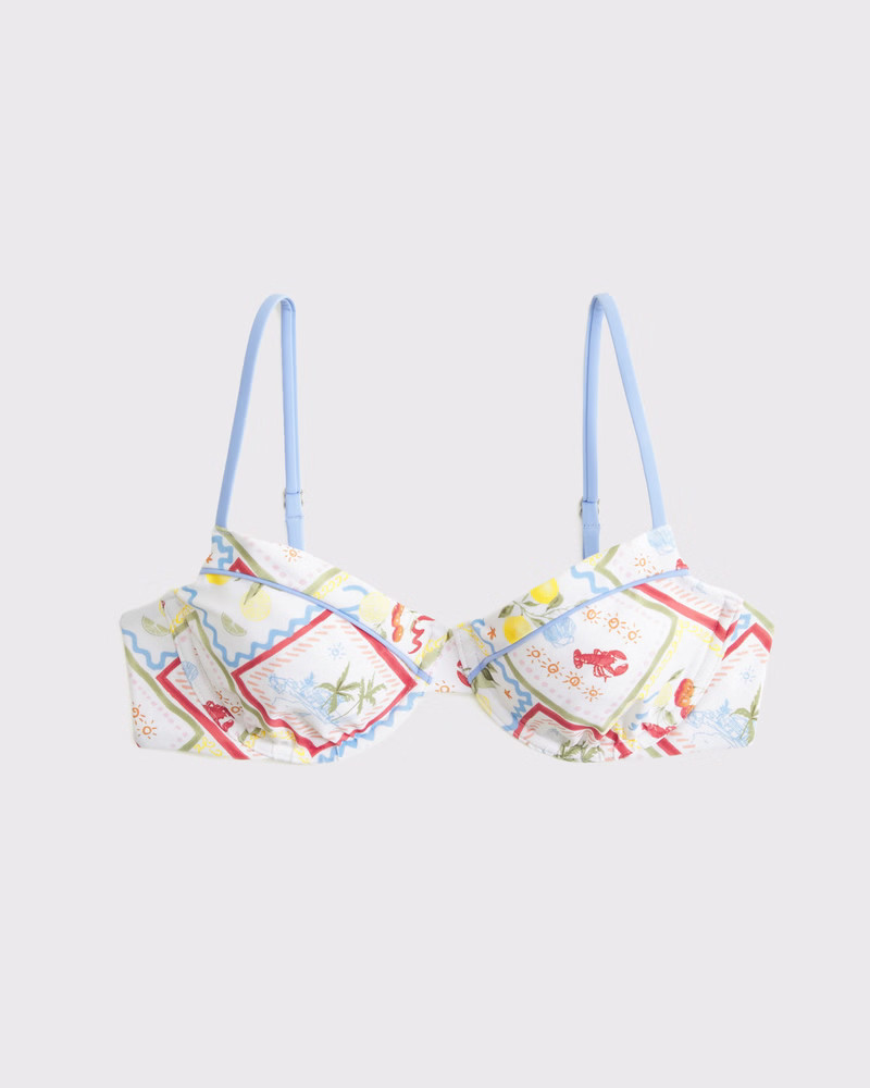 Balconette Underwire Bikini Top | Abercrombie & Fitch (US)